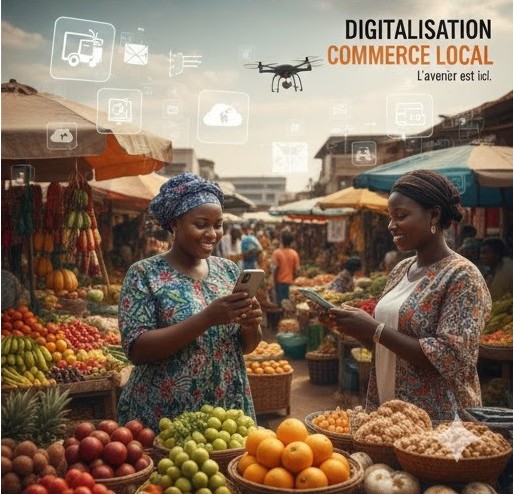 Digitalisation du commerce local : De la boutique de quartier à la marketplace mondiale : le parcours de réussite d'un vendeur UMOA